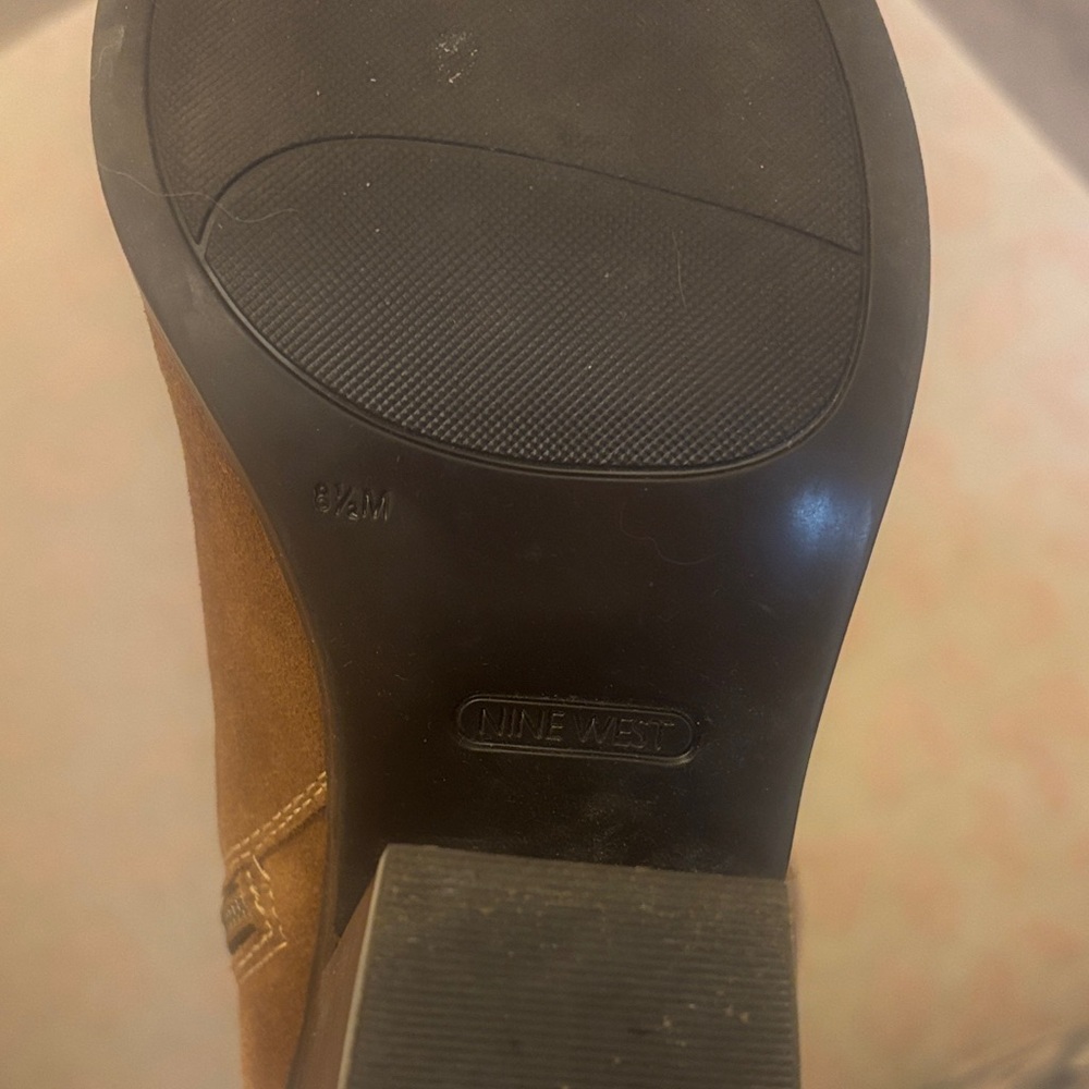 Nine West Suede Samia Knee Boots - Picture 3 of 4